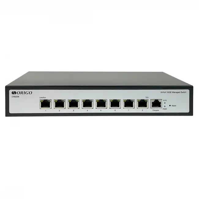 Коммутатор Origo OS6208/A1A (10 GBase-T (10000 мбит/с))