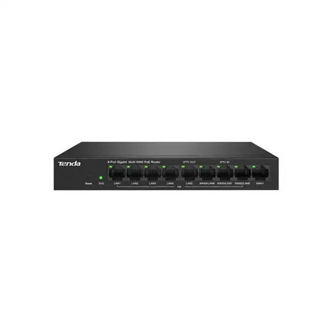 Маршрутизатор TENDA G0-8G-POE (10/100/1000 Base-TX (1000 мбит/с))