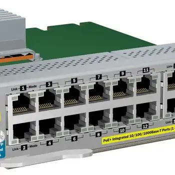Модуль HPE 12-port Gig-T/12-port SFP v2 zl J9637A
