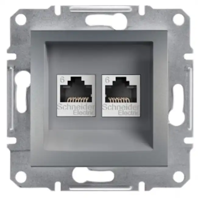 Розетка Schneider Electric Asfora RJ45 EPH4800162
