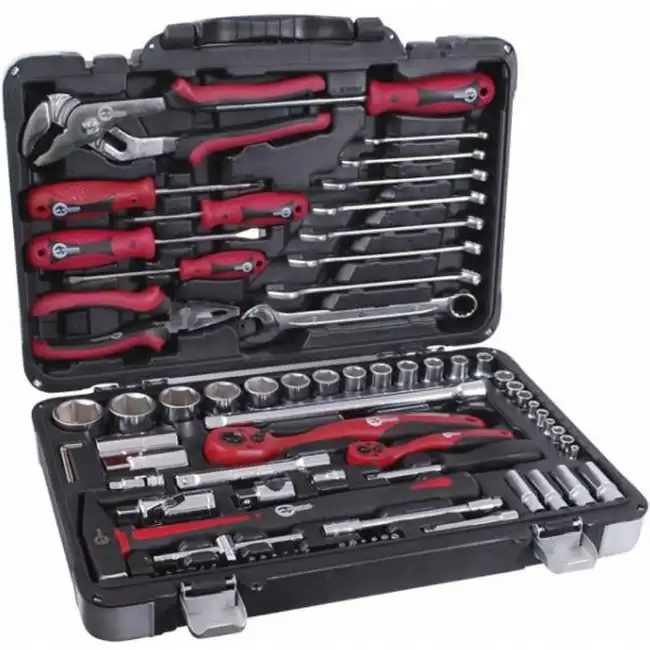 INTERTOOL Профессиональный набор инструментов 1/2" 1/4", 78ед ET-7078
