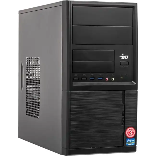 Персональный компьютер iRU Corp 315 MT 1161407 (Core i5, 9400F, 2.9, 16 Гб, HDD и SSD, Windows 10 Pro)