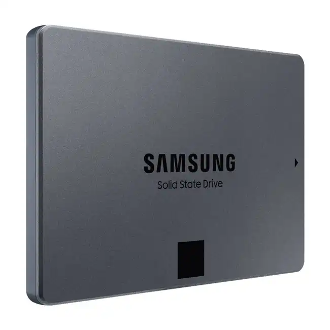 Внутренний жесткий диск Samsung 870 QVO 1000 ГБ MZ-77Q1T0BW (SSD (твердотельные), 1 ТБ, 2.5 дюйма, SATA)