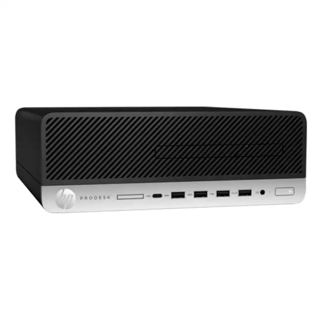 Персональный компьютер HP ProDesk 405 G4 9DP08EA (AMD Ryzen 5, 2400G, 3.6, 8 Гб, SSD, Windows 10 Pro)
