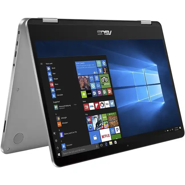 Ноутбук Asus VivoBook Flip 14 TP401MA-EC418T 90NB0IV1-M11140 (14 ", FHD 1920x1080 (16:9), Celeron, 4 Гб, eMMC)