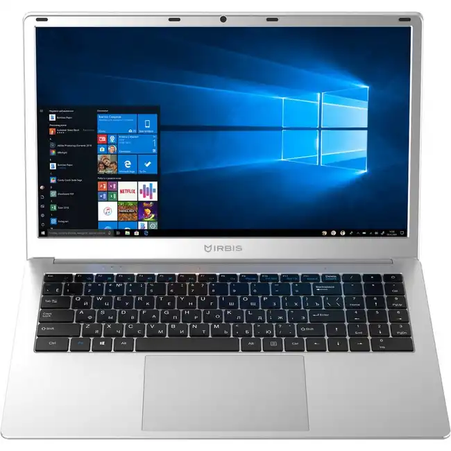 Ноутбук Irbis NB249 (15.6 ", FHD 1920x1080 (16:9), Pentium, 4 Гб, eMMC)