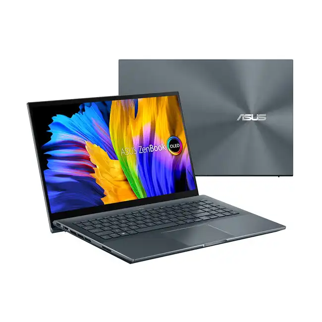 Ноутбук Asus ZenBook Pro 15 OLED UM535QE-KY328 90NB0V91-M00JX0 (15.6 ", FHD 1920x1080 (16:9), Ryzen 7, 16 Гб, SSD)