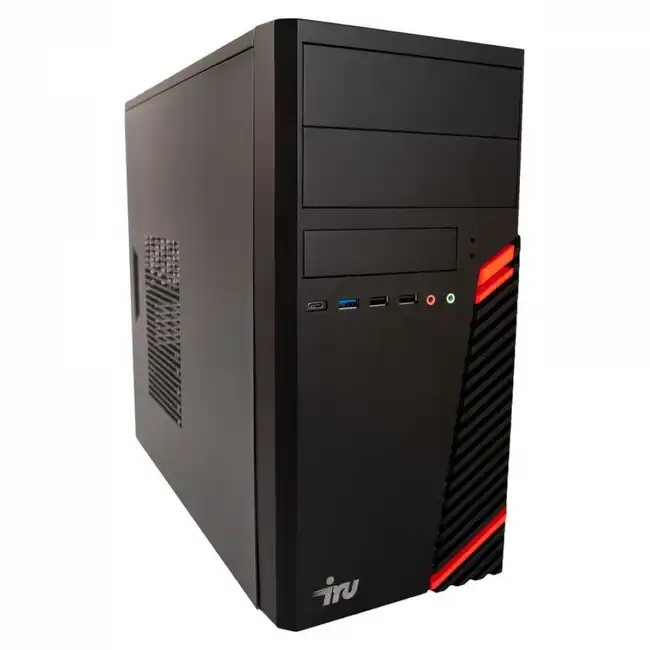 Персональный компьютер iRU Home 320A3SM 1885374 (Athlon, 3000G, 3.5, 8 Гб, SSD)