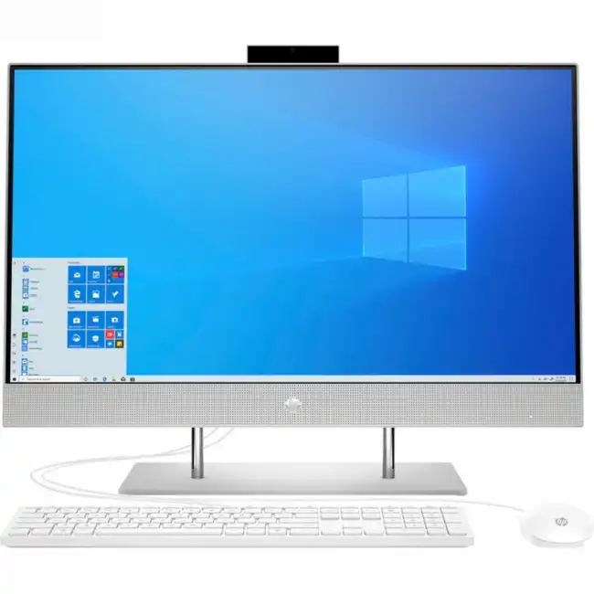 Моноблок HP All-in-One 27-dp0073ur 465K8EA (27 ", AMD, Ryzen 5, 4500U, 2.3, 8 Гб, SSD, 256 Гб)
