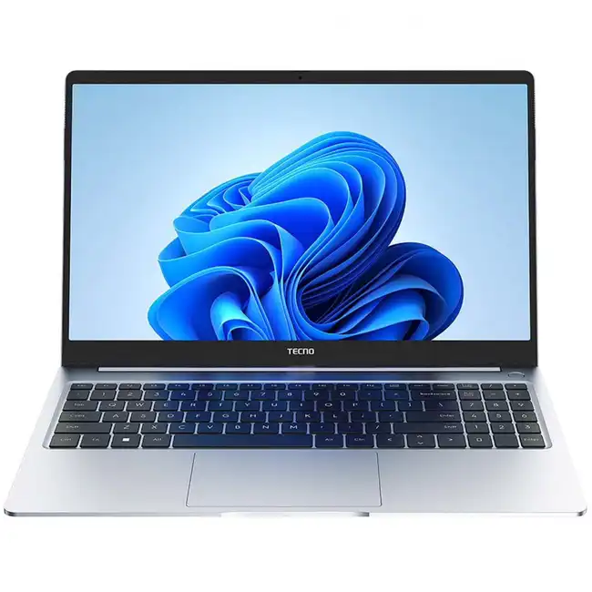 Ноутбук TECNO Megabook T1 R5 T1 R5 16+512G Silver DOS (15.6 ", FHD 1920x1080 (16:9), Ryzen 5, 16 Гб, SSD)
