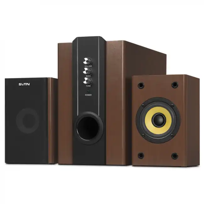 Компьютерные колонки Sven SPS-820 (2.1)-wood