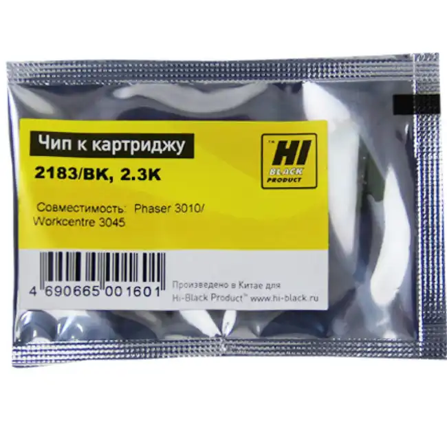 Опция для печатной техники Hi-Black 106R02183 Чип к картриджу Xerox Phaser 3010/3040/WC3045 9911189067