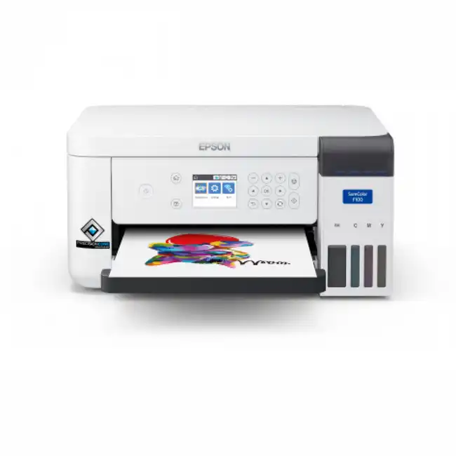 Принтер Epson SC-F100 C11CJ80302 (А4, Сублимационный, Цветной)