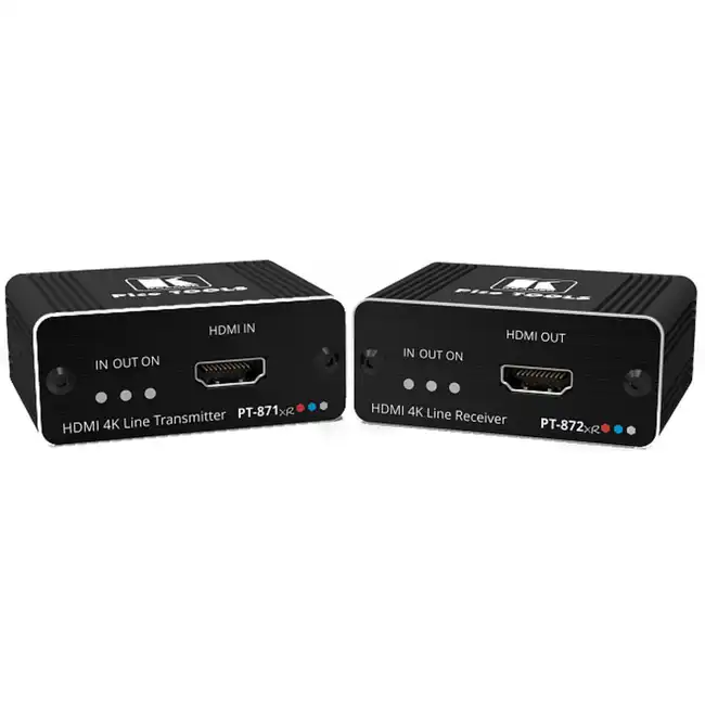 Видеоконференция Kramer Комплект из передатчика и приемника HDMI по витой паре DGKat 2.0 PT-871/2XR-KIT