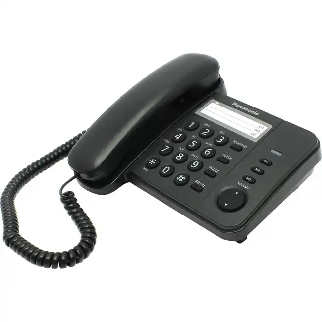 Аналоговый телефон Panasonic KX-TS2352RUB