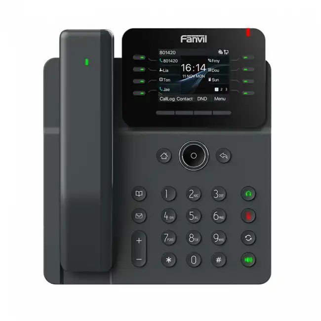 IP Телефон Fanvil V62 Pro серый V62 PRO (Поддержка PoE)