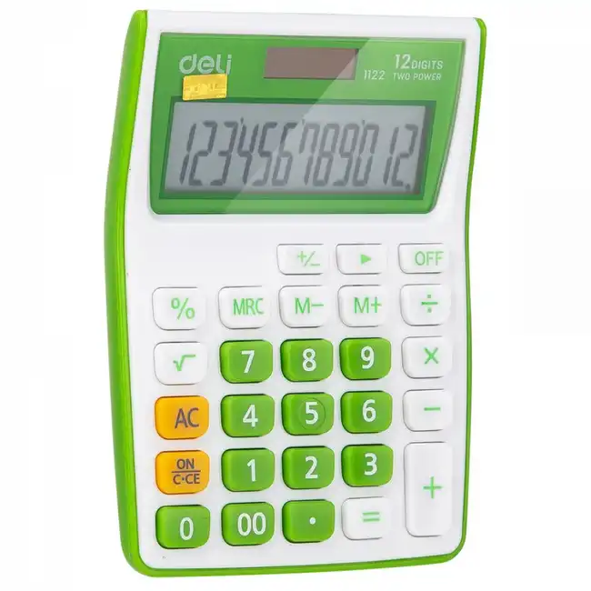 Калькулятор deli E1122/GRN