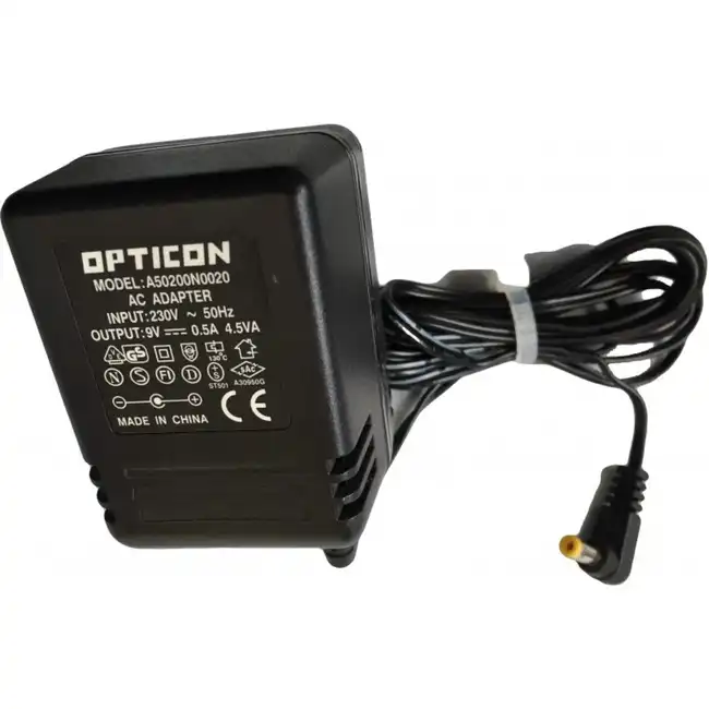 Опция к POS терминалам Opticon Блок питания для IRU-2700 9V 0.5A A50200N0020