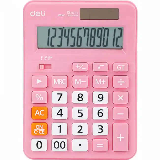 Калькулятор deli EM210FPINK