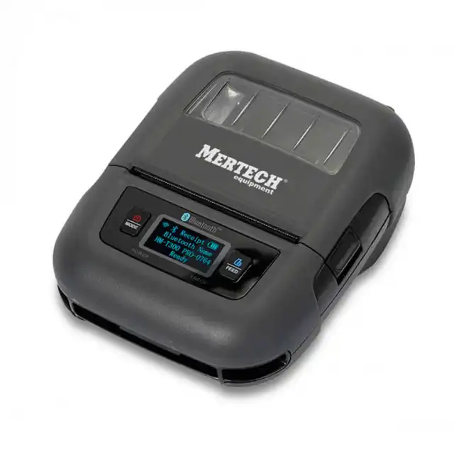 Принтер этикеток Mertech ALPHA (4596) 203dpi 80мм/с/USB/Wi-Fi/BT для печ.накл. серый