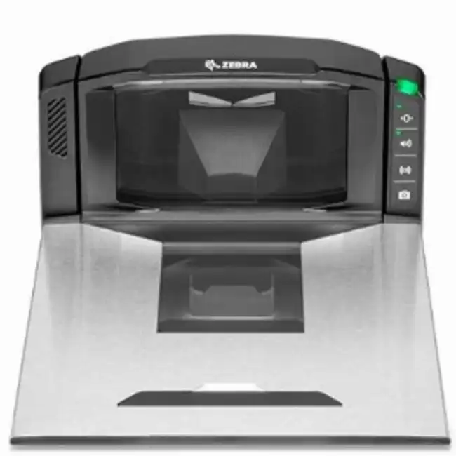 Сканер штрихкода Zebra MP7002-MNSLM00RU (Стационарный, 2D, USB, Com (RS232), Черно-серый)