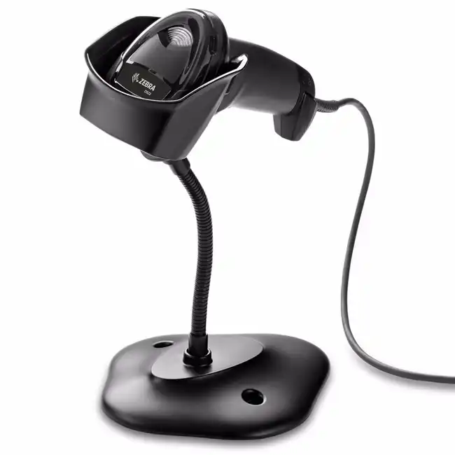 Сканер штрихкода Zebra DS2208-SR BLACK DS2208-SR7U2100SGW (Ручной проводной, 2D, USB, Черный)