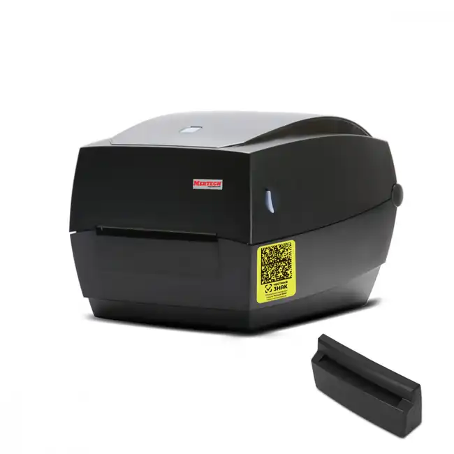 Принтер этикеток Mertech TLP100 TERRA NOVA (300 DPI) USB, RS232, Ethernet Black с отрезчиком Mertech4589+4542
