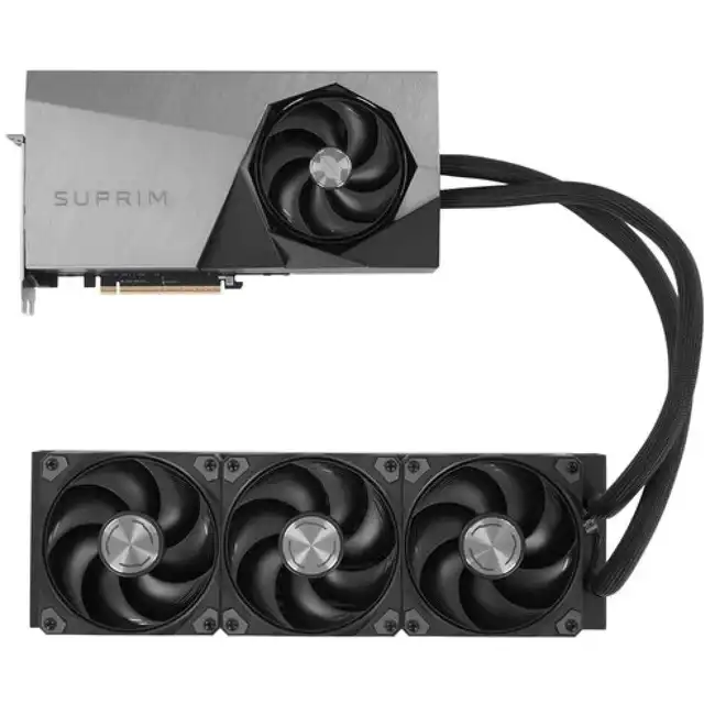Видеокарта MSI GeForce RTX 5080 SUPRIM LIQUID SOC RTX 5080 16G SUPRIM LIQUID SOC (16 ГБ)