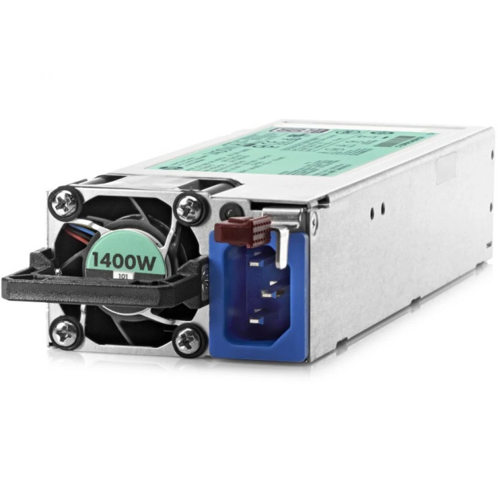Серверный блок питания HPE 1400W Flex Slot Platinum Plus Hot Plug Power Supply Kit 720620-B21 1U, 1400 Вт