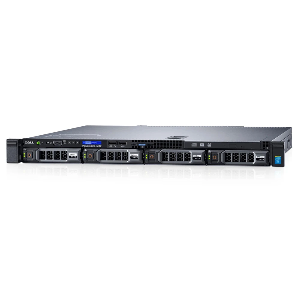 Сервер Dell PowerEdge R430 210-ADLO-203 1U Rack, Xeon E5-2600 v4, 2100 МГц, 8, 20, 2 x 8 ГБ, SFF 2.5", 2x 4 ТБ