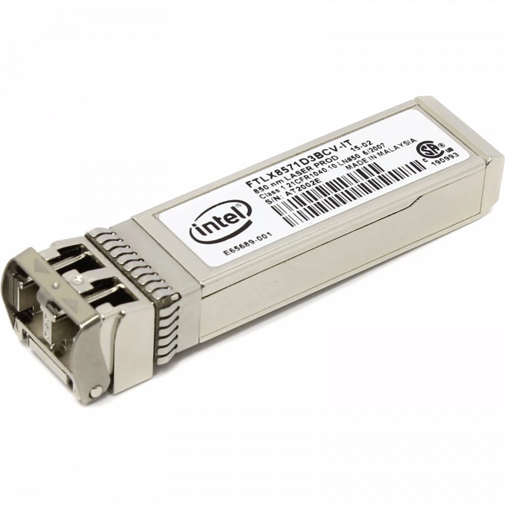 Модуль Intel Ethernet SFP+ SR Optics E10GSFPSR SFP+ модуль