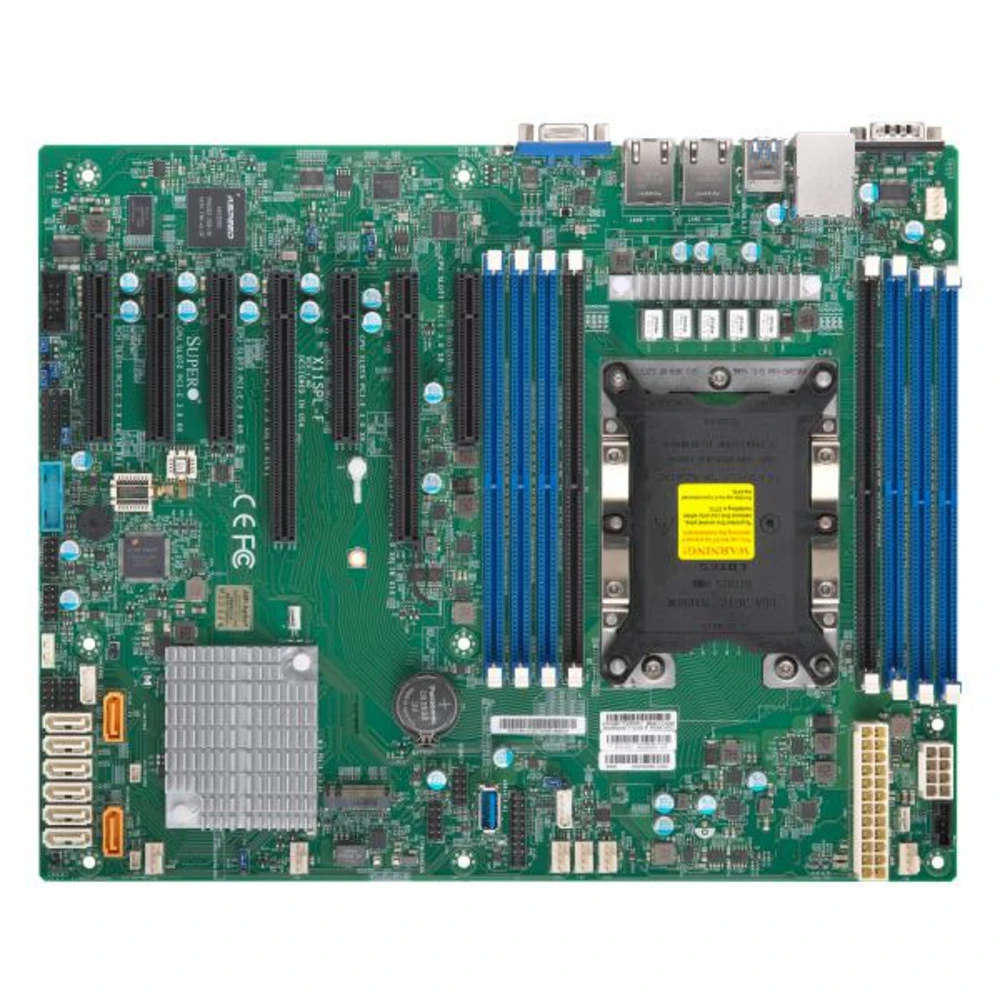Сервер Supermicro CSE-813MFTQC-505CB/X11SPL-F SMR0124 1U Rack, Xeon Silver 4112, 2600 МГц, 4, 8.25, 1 x 16 ГБ, LFF 3.5"