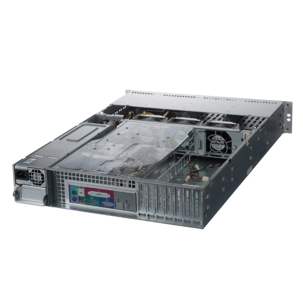 Сервер Supermicro CSE-825TQ-563LPB/X11DPL SMR0129 2U Rack, Xeon Silver 4112, 2600 МГц, 4, 8.25, 2 x 16 ГБ, LFF 3.5"