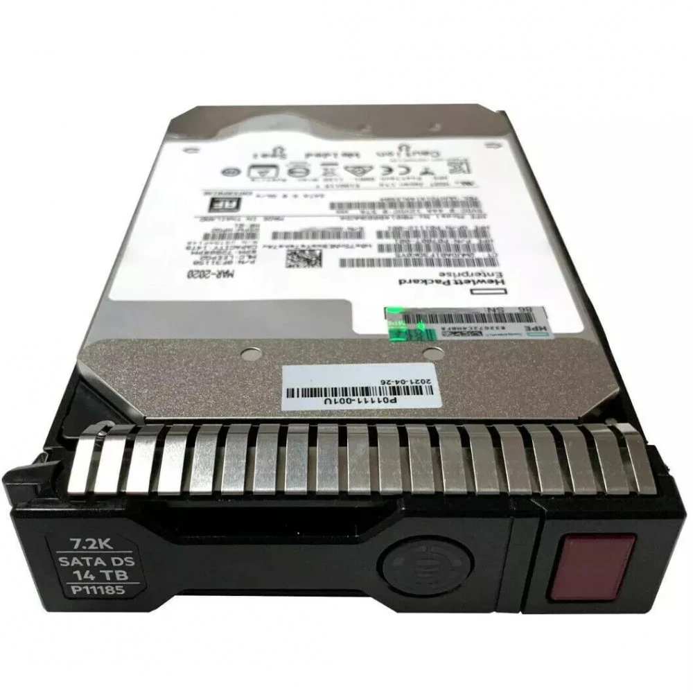 Серверный жесткий диск HPE 14TB 6G 7.2K 3.5 SATA P09163-B21 HDD, 3,5 LFF, 14 ТБ, SATA