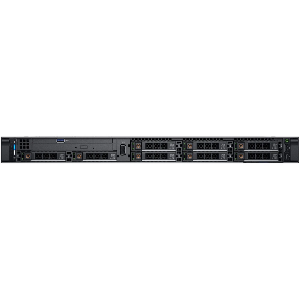 Сервер Dell PowerEdge R640 PER640RU4-1 1U Rack, Xeon Silver 4215R, 3200 МГц, 8, 11, 24 x 32 ГБ, SFF 2.5", 4x 960 ГБ