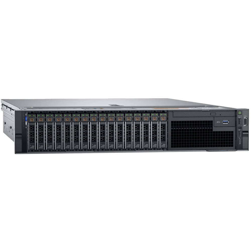 Сервер Dell PowerEdge R740 210-AKXJ-251 2U Rack, Xeon Bronze 3204, 1900 МГц, 6, 8.25, 8 x 16 ГБ, SFF 2.5", 2x 300 ГБ