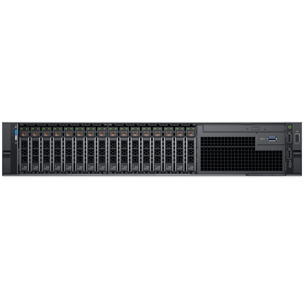 Сервер Dell PowerEdge R740 210-AKXJ-251 2U Rack, Xeon Bronze 3204, 1900 МГц, 6, 8.25, 8 x 16 ГБ, SFF 2.5", 2x 300 ГБ