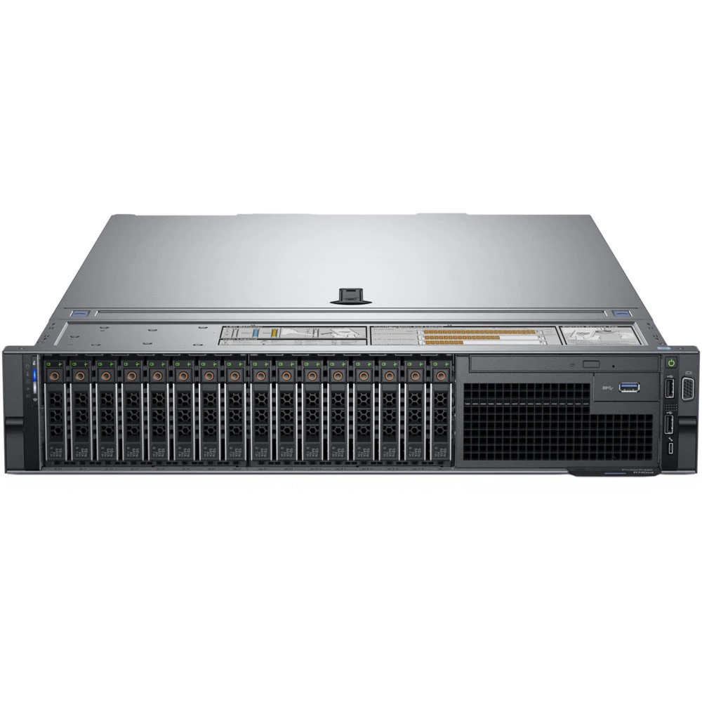 Сервер Dell PowerEdge R740 210-AKXJ-251 2U Rack, Xeon Bronze 3204, 1900 МГц, 6, 8.25, 8 x 16 ГБ, SFF 2.5", 2x 300 ГБ