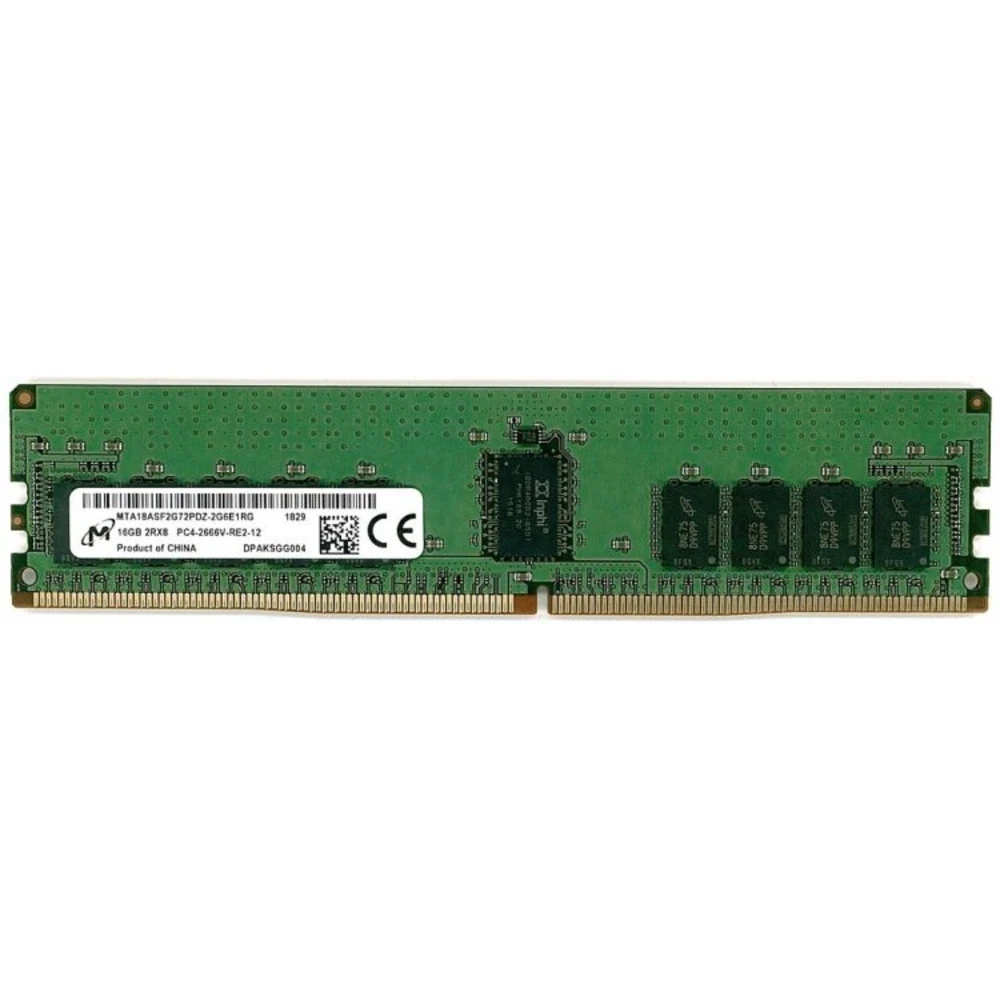 Серверная оперативная память ОЗУ Micron 16 ГБ MTA18ASF2G72PDZ-2G6E1 16 ГБ, DDR4