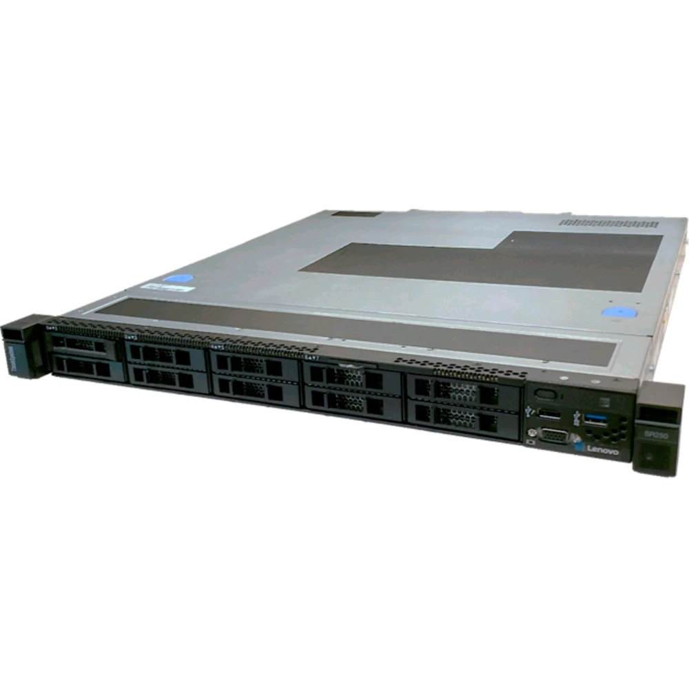 Сервер Lenovo ThinkSystem SR250 7Y521002EA-NC1 1U Rack, Xeon E-2276G, 3800 МГц, 6, 12, 1 x 16 ГБ, SFF 2.5"