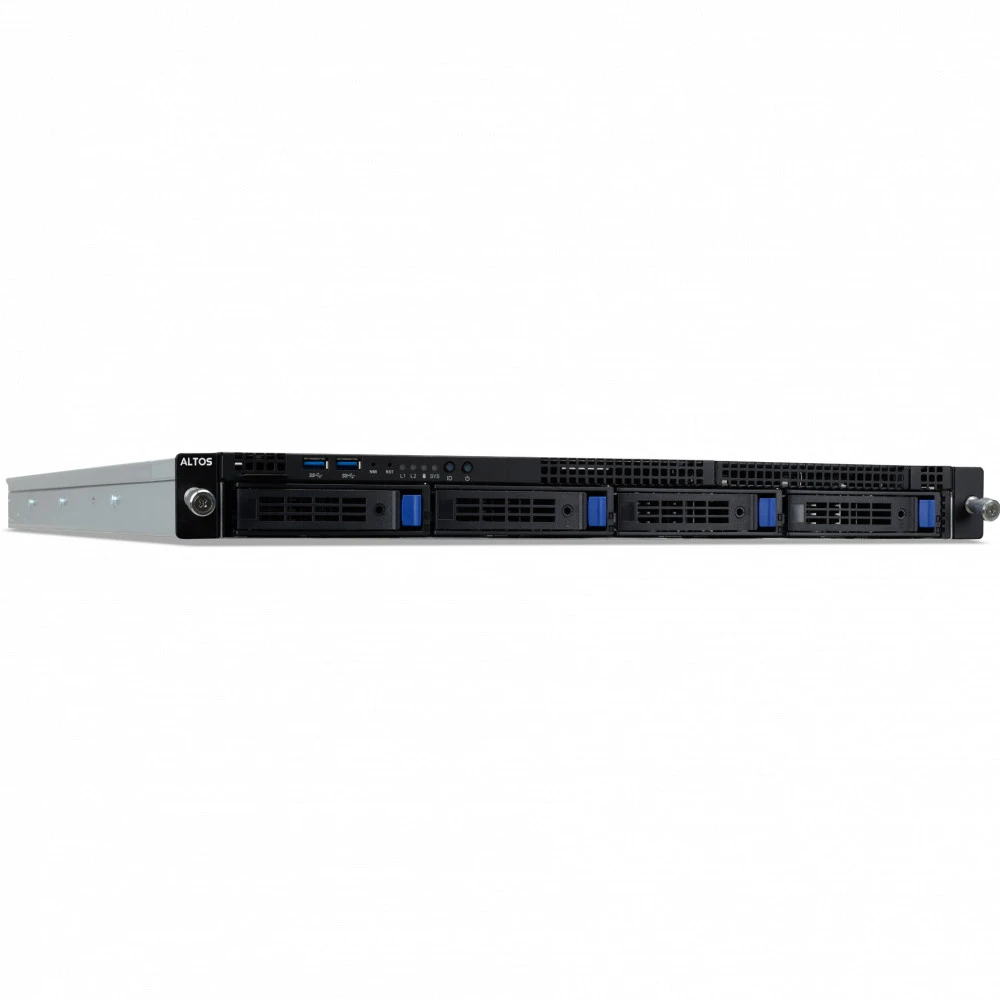 Сервер Acer R369_F4 US.RL4TA.002 1U Rack, Xeon Silver 4210R, 2400 МГц, 10, 13.75, 1 x 16 ГБ, SFF 2.5", 1x 256  ГБ