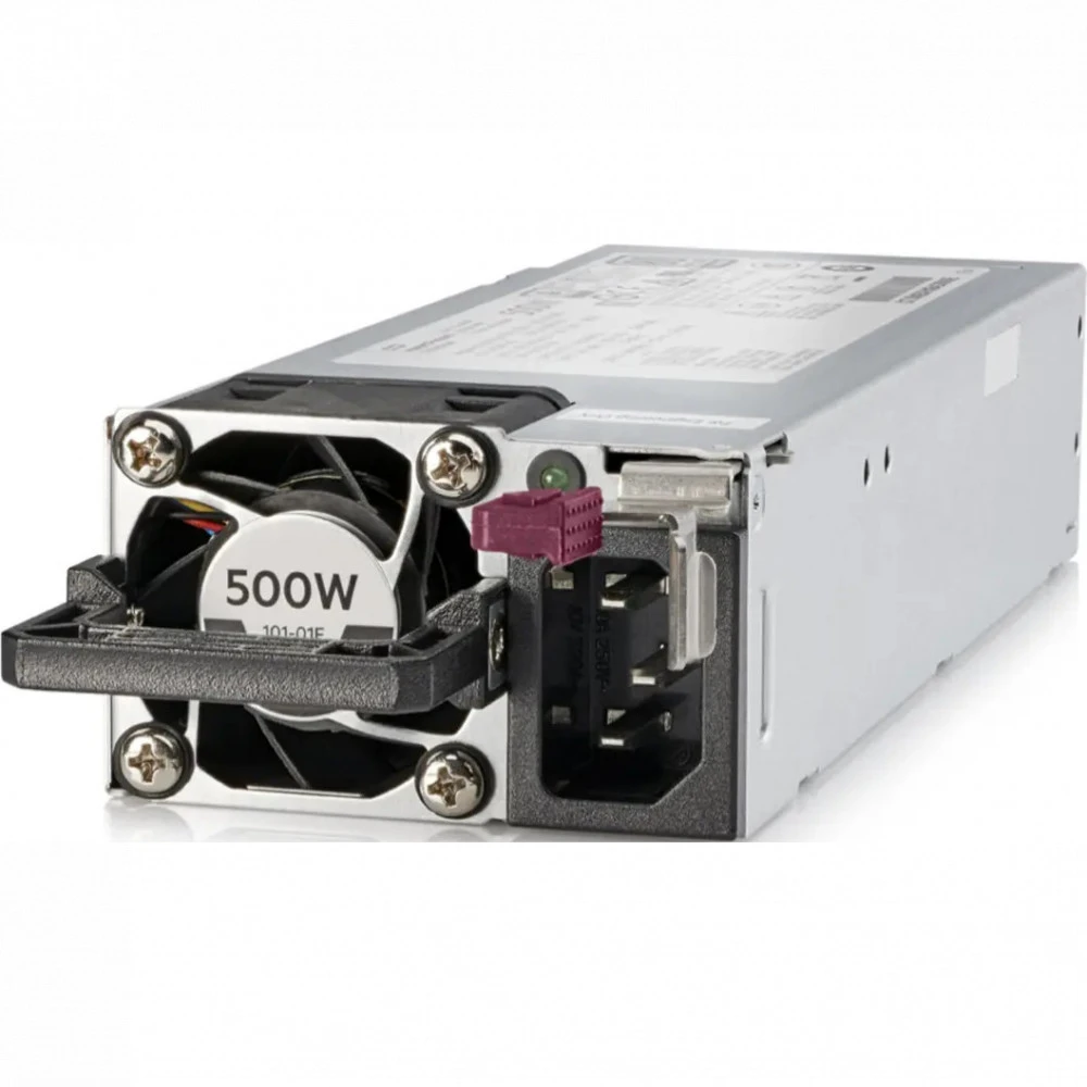 Серверный блок питания HPE 500W Flex Slot Platinum Hot Plug Low Halogen Power Supply Kit 865408-B21 1U, 500 Вт