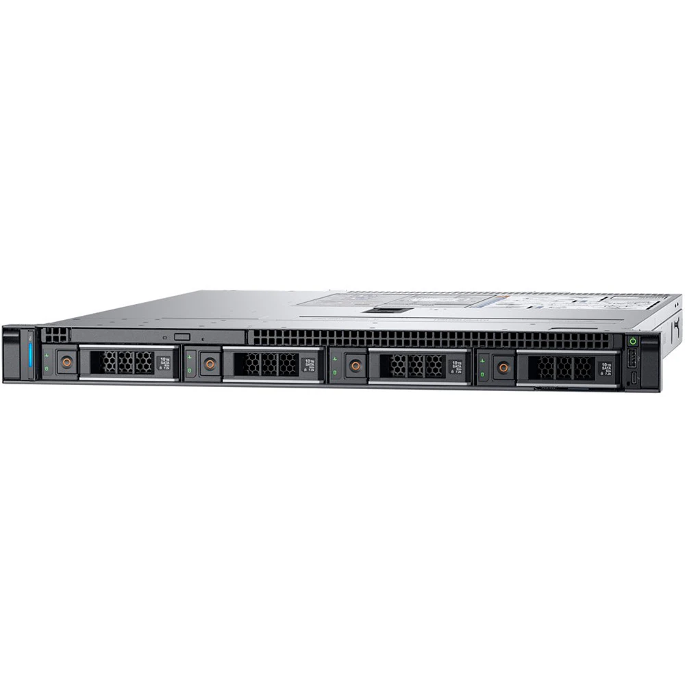 Сервер Dell PowerEdge R340 PER340CEEM01-210-AQUB-C 1U Rack, Xeon E-2224, 3400 МГц, 4, 8, 1 x 16 ГБ, LFF 3.5", 1x 1 ТБ