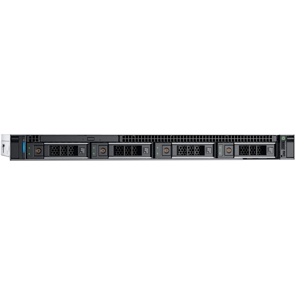 Сервер Dell PowerEdge R340 PER340CEEM01-210-AQUB-C 1U Rack, Xeon E-2224, 3400 МГц, 4, 8, 1 x 16 ГБ, LFF 3.5", 1x 1 ТБ