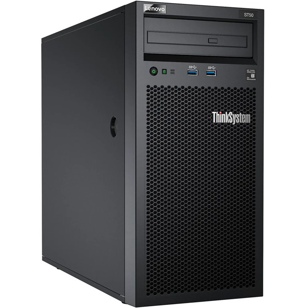 Сервер Lenovo ThinkSystem ST50 7Y48A03YEA Tower, Xeon E-2226G, 3400 МГц, 6, 12, 1 x 16 ГБ, LFF 3.5", 1x 480 ГБ