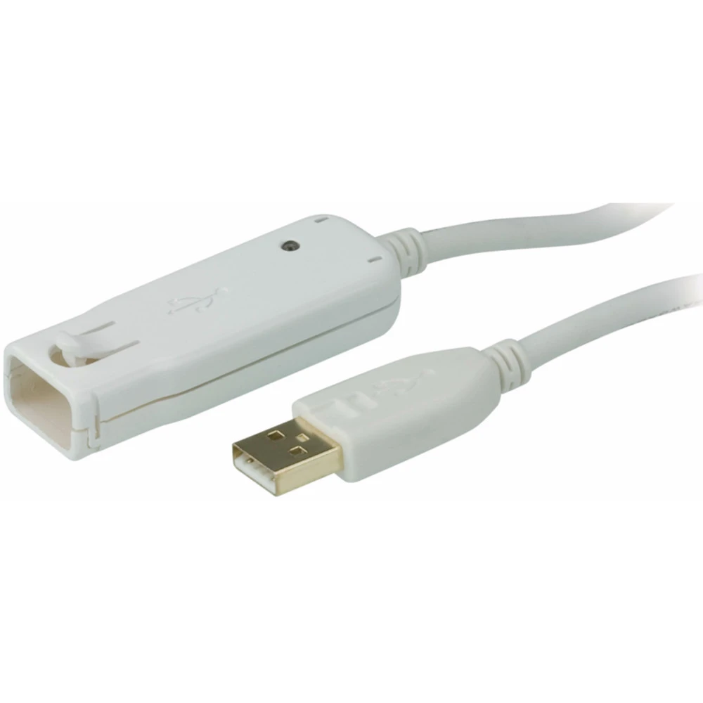 Кабель интерфейсный ATEN USB 2.0 1-Port Extension Cable 12m UE2120