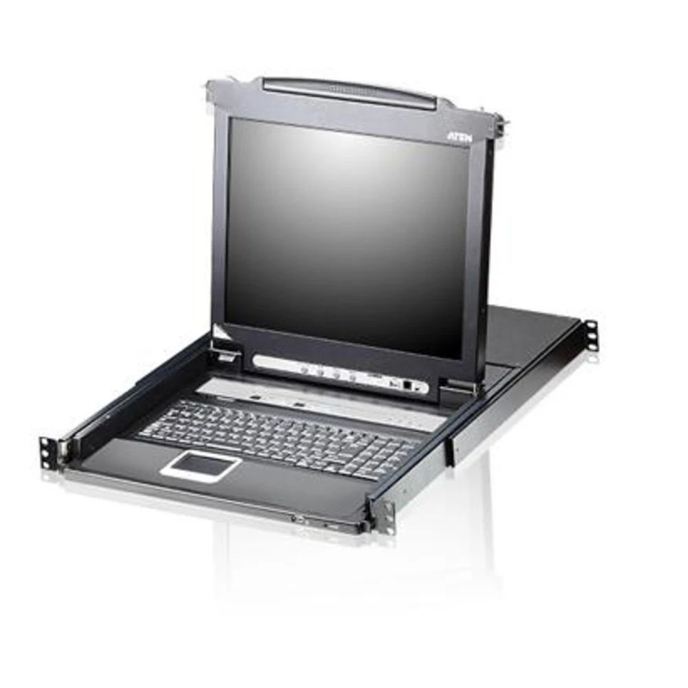 KVM-переключатель ATEN SINGLE RAIL 8P CL5708N-ATA-RG