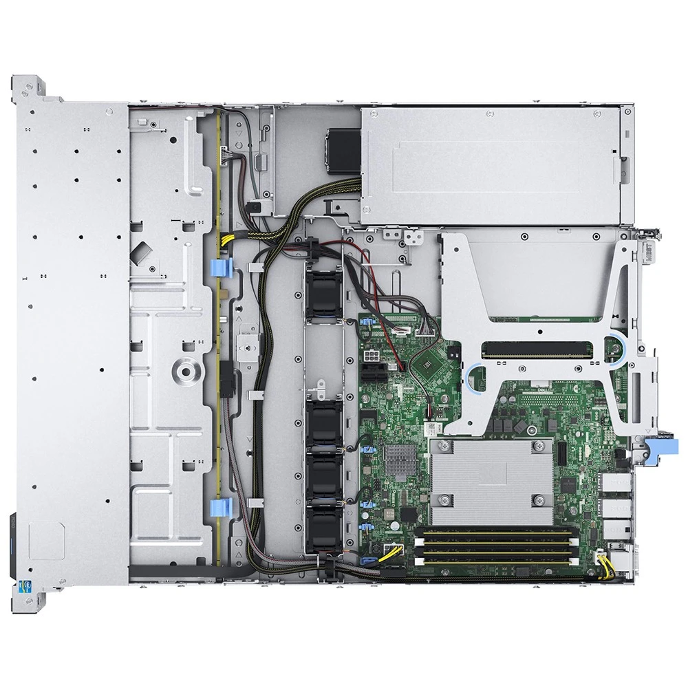 Сервер Dell PowerEdge R240 PER240RU2-7 1U Rack, Xeon E-2224, 3400 МГц, 4, 8, 1 x 8 ГБ, LFF 3.5"