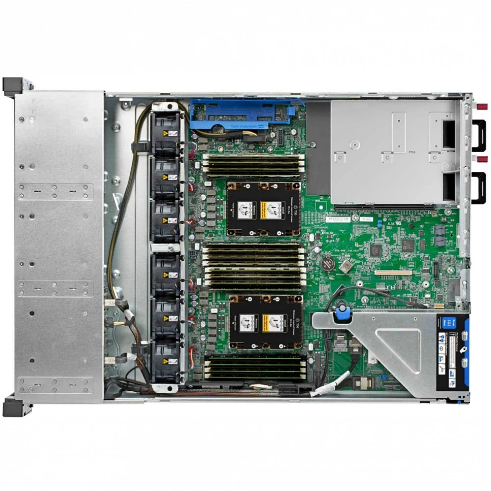 Сервер HPE Proliant DL180 Gen10 P37151-B21 2U Rack, Xeon Silver 4208, 2100 МГц, 8, 11, 1 x 16 ГБ, LFF 3.5"