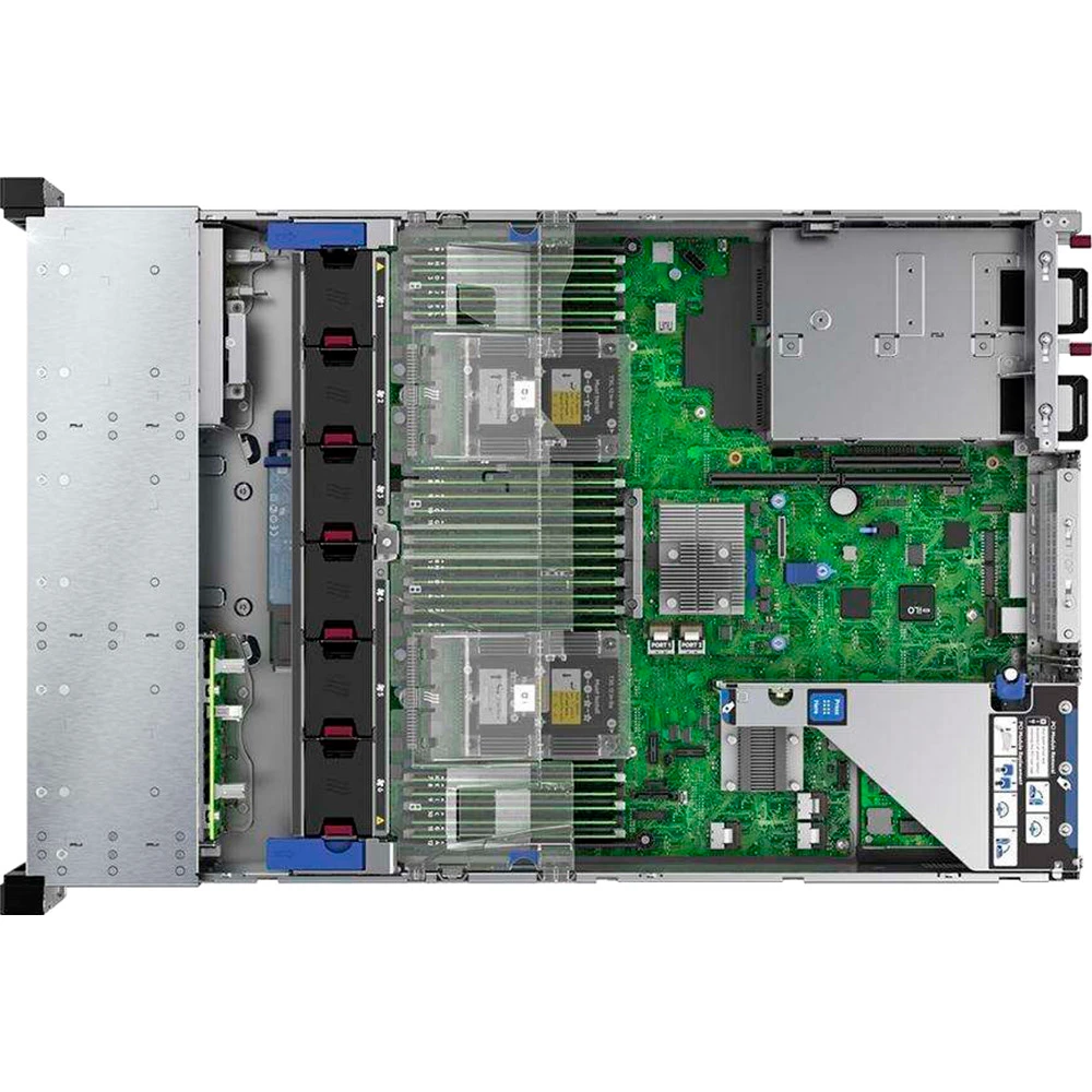 Сервер HPE DL180 Gen10 P19562-B21+P11146-B21+P00920-B21/1 2U Rack, Xeon Bronze 3204, 1900 МГц, 6, 8.25, 2 x 16 ГБ, SFF 2.5"